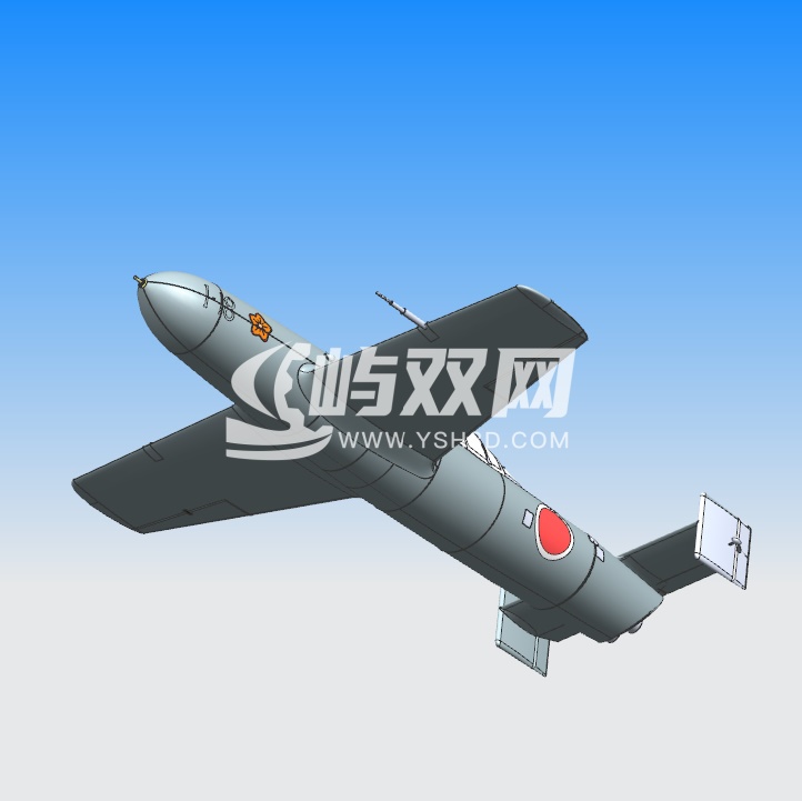 MXY-7樱花攻击机日本神风特工队专用飞机